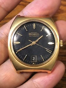 【送料無料】vintage ernest borel automatic men watchrun