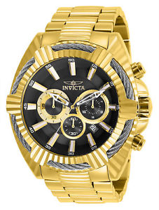 【送料無料】27192 invicta 50mm mens  bolt speedway stainless steel watch