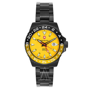 【送料無料】swiss military gmt nero mens quartz watch 2779｜hokushin