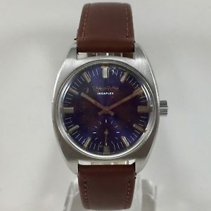 【送料無料】orologio wyler vetta incaflex in acciaio a carica manuale revisionato|hokushin