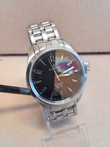 【送料無料】servisierte  dugena  wr 100  herren  automatic  uhr mit datumsanzeige