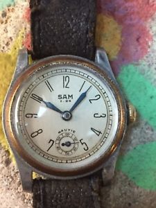 【送料無料】lipsamnauticvintage model i24 nautic jahr 19411947 uhrwatchmontre