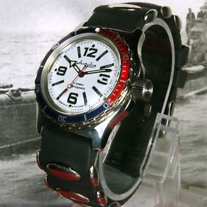 【送料無料】neues angebotvostok amphibian, amphibia custom russian auto dive watch, , boxed, uk seller|hokushin