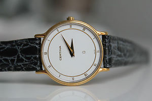 【送料無料】certina quartz 20m gold for women *nos, listed 1993 chf 450*｜hokushin