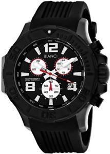 【送料無料】roberto bianci mens aulia chrono 100m stainless steelsilicone watch rb55052|hokushin