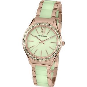 【送料無料】jacques lemans womens rome 37mm steel bracelet amp; case quartz watch 11797n|hokushin