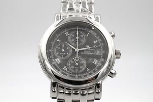 【貨物輸送無料】lucien piccard 26499gy mens quartz chronograph