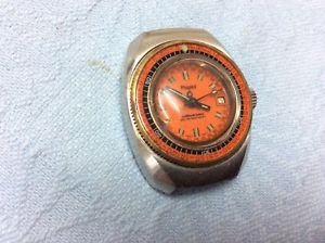 【送料無料】watch phiged caribbean,automatic diver 200 metri vintage 1970｜hokushin