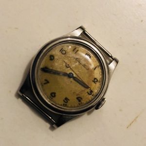 【送料無料】vintage 40s mil tissot stainless steel case, manual winding