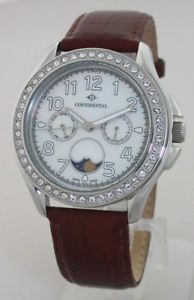 【送料無料】continental swiss made mondphasendamenuhr uvp 219,00 eur ref 211304ss