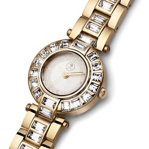 【送料無料】oliver weber uhr riga steel gold 65040 gol wei swarovski elements damen