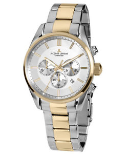 【送料無料】jacques lemans bicolor herrenuhr chronograph classic chrono 426h 38,870円