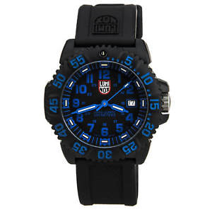 【送料無料】luminox 3053 mens blue evo navy seal colormark dive watch authorized dealer｜hokushin