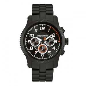 【送料無料】harley davidson 78b138 mens brake plate wristwatch｜hokushin