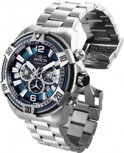 【送料無料】invicta bolt vortex tri cable chronographsapphire blue ss link watch wdive case｜hokushin 36,387円