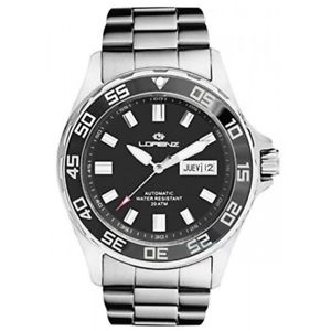 【送料無料】orologio automatico lorenz diver lz017695aa 17695aa listino 41900 man watch｜hokushin