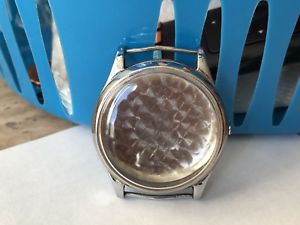 【送料無料】nice clean vintage breitling chrono ss mens case spare parts