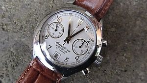 【送料無料】cronografo sovietico russo poljot movimento 3133 perfettamente funzionante