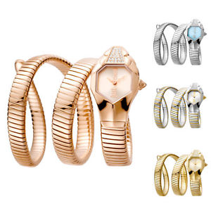【送料無料】just cavalli womens glam chic stainless steel wristwatch