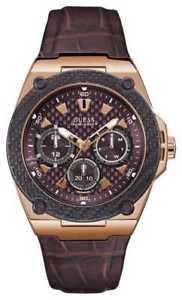 【送料無料】guess legacy mens sport multi rose gold round w1058g2 watch 17 38,337円