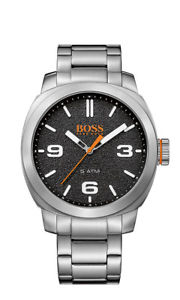 【送料無料】boss orange cape town herrenuhr 1513454 analog edelstahl silber