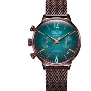 【送料無料】welder womens breezy 38mm purple steel bracelet amp; case quartz watch wwrc626
