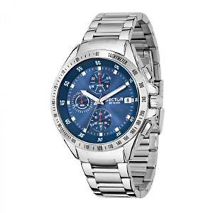 【送料無料】orologio cronografo uomo sector 720 r3273687002 acciaio crono nuova collezione