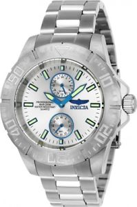 【送料無料】 mens invicta 23640 44mm pro diver steel bracelet watch