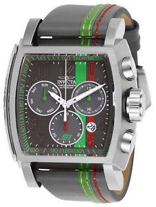 【送料無料】26395 invicta 48mm mens s1 rally race team grey leather watch