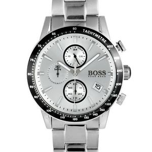 【送料無料】hugo boss rafale competitive sport chronograph watch 1513511
