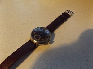 【送料無料】silver military wristwatch glasgow 1917