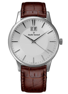 【送料無料】claude bernard sophisticated classics big date 63003 3 ain
