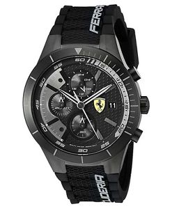 【送料無料】mens scuderia ferrari 830262 redrev evo analog display quartz watch 46mm