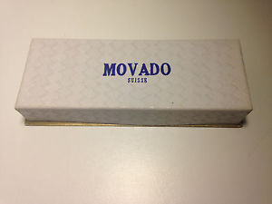 【送料無料】ultra rare chronograph movado m95 watch box