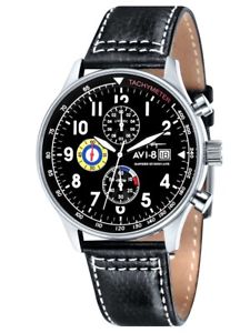 【送料無料】avi8 hawker hurricane chronograph 45mm 5atm av401102