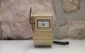 【送料無料】orologio watch roccobarocco originale bracciale cristalli swarovsky bracelet