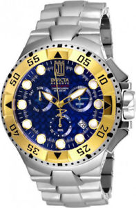 【送料無料】17844 invicta 50mm mens jason taylor swiss quartz chrono stainless steel watch