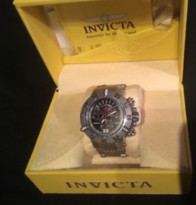 【送料無料】invicta mens 17611 subaqua analog display swiss quartz silver watch|hokushin