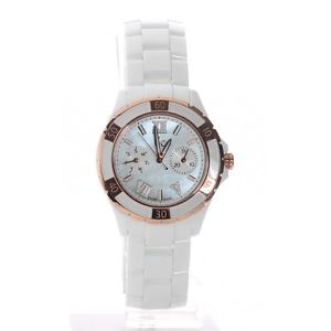 【送料無料】 guess collection gc lady watch rose gold xls glam white ceramic x69003l1s|hokushin