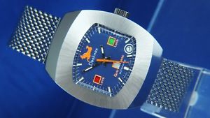 【送料無料】nos vintage destinax astromatic capricorn automatic watch 1970s swiss bf 158|hokushin