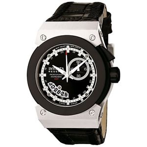 【送料無料】invicta 6447 reserve midsize russian diver akula gmt leather strap watch|hokushin