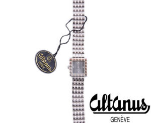 【送料無料】altanus geneve womens wrist watches stainless steel strap analog quartz｜hokushin