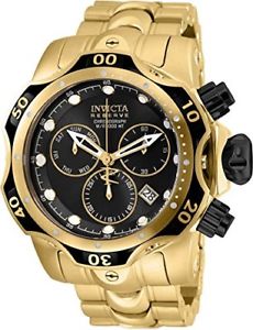 【送料無料】invicta venom men 537mm stainless steel rose gold watch 25979|hokushin