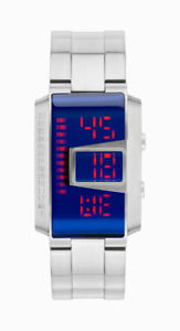 【送料無料】storm london mk4 circuit lazer blue herrenuhr 47302lb digital edelstahl silber|hokushin