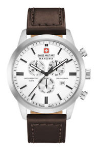 【送料無料】swiss military hanowa chrono classic herrenuhr 6430804001 analog chronograph,
