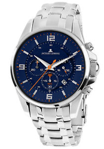 【送料無料】jacques lemans herrenchronograph liverpool chrono 11799h