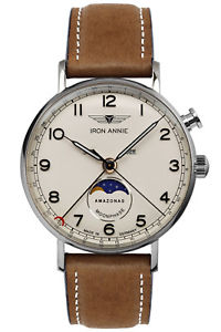 【送料無料】iron annie herrenuhr amazonas mondphase 59765