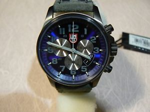 【送料無料】luminox series 1840 leather field chronograph watch 50,388円