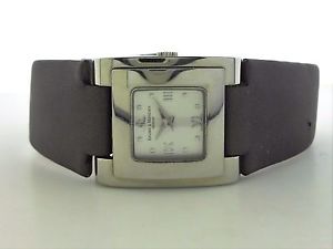 【送料無料】 authentic ladies square ss amp; leather baume amp; mercier catwalk m0a08169 watch