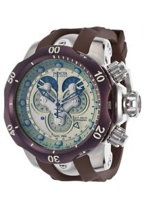 【送料無料】invicta mens 14461 venom analog display swiss quartz brown watch